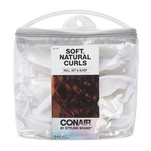 Conair 24 Pieces Soft Fabric Hair Curlers (Open Box) - $12.14