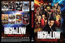 JAPANESE MOVIE~High &amp; Low(8 x Movie Collection)English subtitle&amp;All region - $49.85