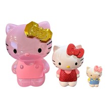 Sanrio 50th Anniversary HELLO KITTY Friendship 3 nesting dolls - $11.85