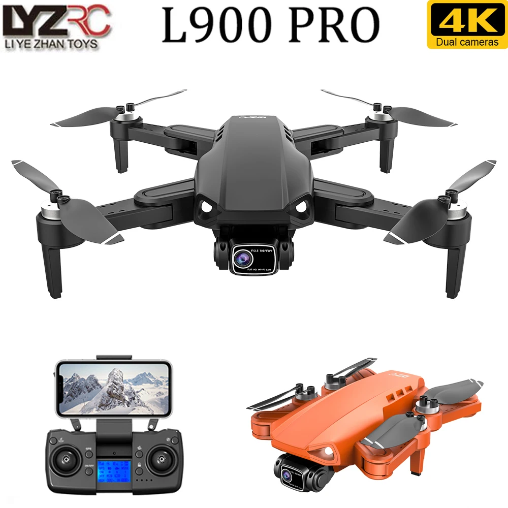 LYZRC L900 Pro 5G GPS 4K Drone with HD Camera FPV 28min Flight Time Brushless - £94.57 GBP+