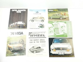 Vintage Car Ads Advertisements 1950 50&#39;s 1970 70&#39;s Opel Chevrolet Honda Lot - £22.79 GBP