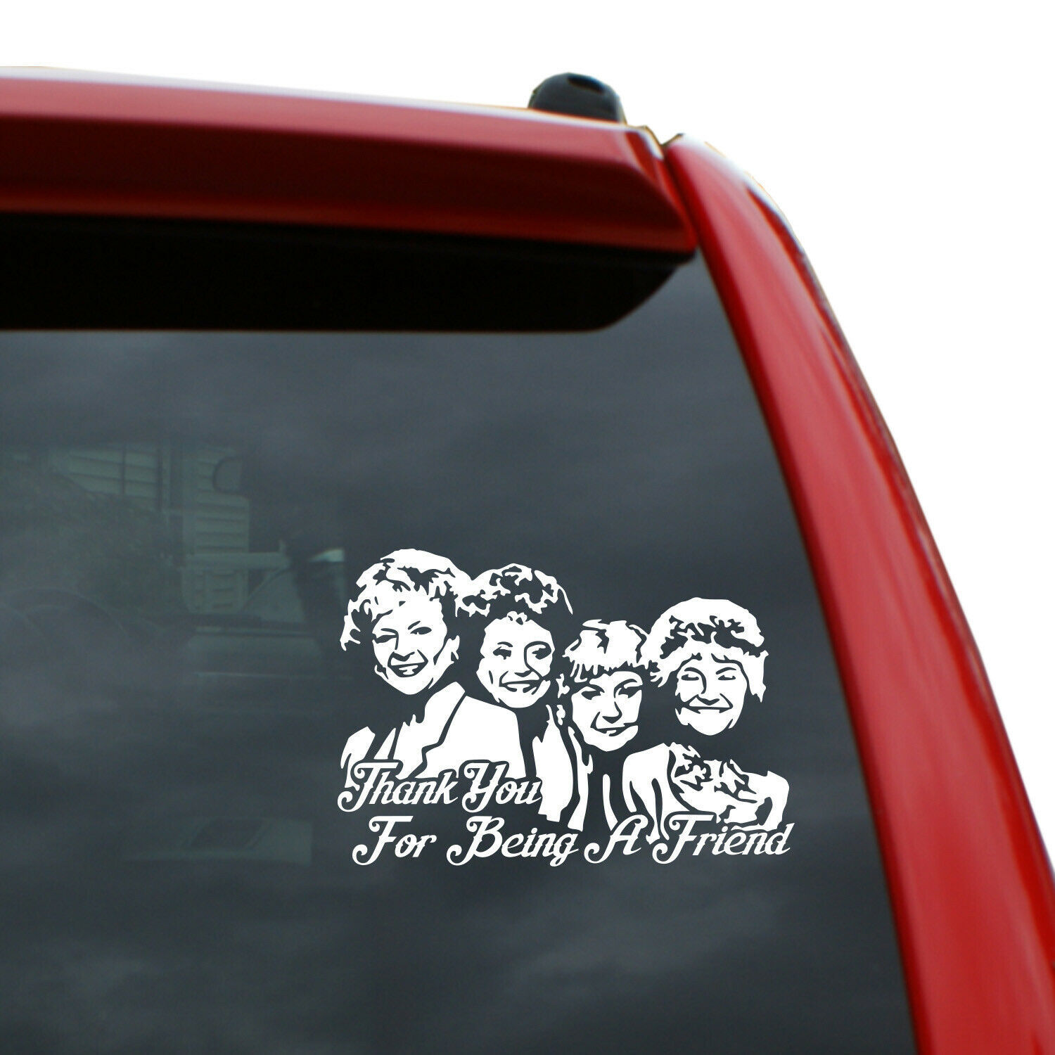 Golden Girls Thank You Vinyl Decal Sticker | 4.5" x 6.5