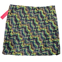 New Xhilaration Skirt Large Sequins Mini Abstract Polyester Spandex Multicolor - £10.03 GBP