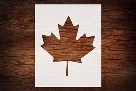 Reusable Canadian Maple Leaf Stencil 8.5&quot; x 11&quot; - Custom Patriotic Desig... - $14.69
