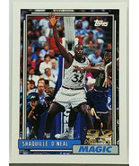  SHAQ ROOKIE! SHAQUILLE O&#39;NEAL ROOKIE 1992-93 TOPPS #362 MAGIC, LAKERS! - £100.80 GBP