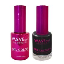 WAVEGEL Soak-Off Gel &amp; Nail Lacquer Matching Duo Set - Princess Collection - #00 - £8.86 GBP