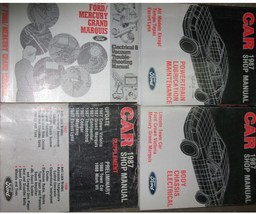 1987 Ford Corona Victoria &amp; Mercury Grand Marquis Servizio Shop Repair M... - $180.00