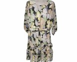CALVIN KLEIN Womens Ruffled Tie Tiered Floral 3/4 Sleeve Dress Plus 2X $... - £28.08 GBP