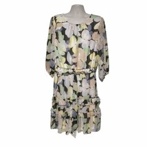 CALVIN KLEIN Womens Ruffled Tie Tiered Floral 3/4 Sleeve Dress Plus 2X $... - $35.70