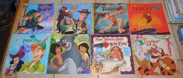 lot of 10 Disney Books Paperbacks Bambi Lion King Peter Pan Jungle Book - £18.80 GBP