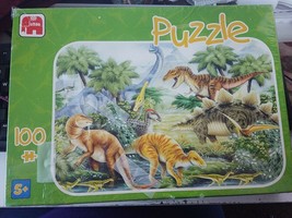Puzzle Kids Dinosaur Jigsaw 100 pieces 5+ Jumbo International Amsterdam - $17.00