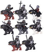 LOTR Uruk-hai Mounted War Wolf Custom 16 Minifigures Lot - $5.68+
