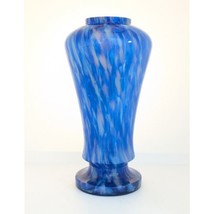 Art Deco Glass Vase by Antonin Ruckl, Spatter Pattern, Czech c. 1930s - $28.83