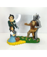 VNTG '99 Wizard of Oz Picture Frame w/ Dorothy &amp; Characters On Yellow Br... - $67.99