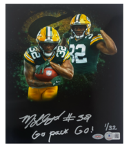 MarShawn Lloyd Autographed &quot;Go Pack Go&quot; 8 x 10 Photo Collage Beckett GDL... - £139.40 GBP