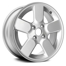 Wheel For 2007-2008 Chevrolet Aveo 15x6 Alloy 5 Spoke 4-100mm Silver Offset 45mm - £289.05 GBP