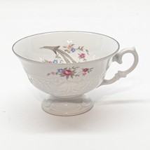 Wilbazych Fine China Tea Cup Floral Roses Pink Made In Poland Vintage - £7.61 GBP