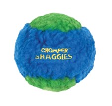 Boss Pet Chomper Shaggies Squeaker Ball Pet Toy, Small, Assorted Colors - $211.10 MXN