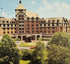 1970s Postcard Hotel Roanoke Virginia English Tudor Inn Railway Property... - $19.99