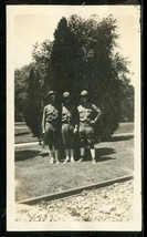 Vintage US Army Military Photo WWI Three Soldiers US Calvary Uniform 1917 - £11.86 GBP