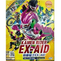 Kamen Rider EX-AID VOL.1-45 End + 4 Movie Dvd English Subs Reg All + Free Anime - £20.69 GBP