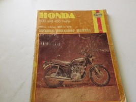 19650 1978 Honda 500 and 450 Twins Haynes Workshop Manual - $298.54 MXN