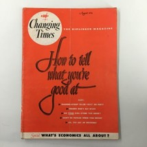 VTG Changing Times Magazine August 1956 How To Tell What You&#39;re Good At - £6.73 GBP