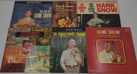 Vintage Hank Snow Vinyl LP Seven Album Bundle - £49.83 GBP