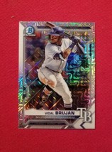 2021 Bowman Chrome Prospects Vidal Brujan MOJO Refractor #BCP-19 Tampa Bay Rays - £1.58 GBP