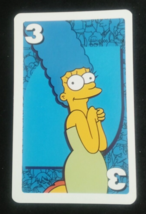 The Simpsons Uno Card Blue Marge #3 - £1.49 GBP