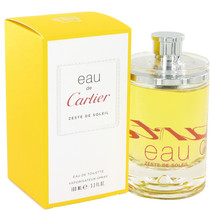 Cartier Eau De Cartier Zeste De Soleil Perfume 3.3 Oz Eau De Toilette Spray image 2