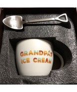 Grandpa’s Ice Cream Bowl, Large Glass Dessert Dish, Gift for Grandfather - $14.84