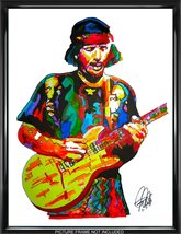 Carlos Santana Guitar Latin Rock Music Poster Print Wall Art 18x24 - £21.33 GBP