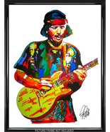 Carlos Santana Guitar Latin Rock Music Poster Print Wall Art 18x24 - £21.10 GBP