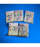 Rare Vintage Artistic Christmas Trims Delta Novelty Stockings Packages 5... - £35.61 GBP