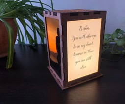 Memorial gift / loss of brother /brother memorial lantern / you will always be i - £51.62 GBP