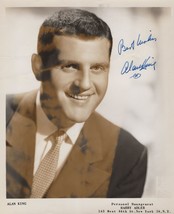 Alan King Vintage Jewish Comedian Hand Signed Photo Please Read - £10.95 GBP