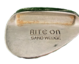 Delta Rite On Stainless Wide Sole Sand Wedge RH Regular Steel 35&quot; Undersize Grip - £11.17 GBP