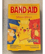 Johnson &amp; Johnson Band-Aids Pokemon 20 Assorted Sizes *NEW* bb1 - $227.89 MXN