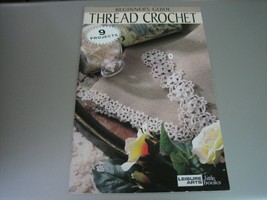 Leisure Arts Beginner&#39;s Guide to Thread Crochet #75002 - $9.78