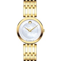 Movado Esperanza 0607054 Gold-Tone Stainless Steel Ladies Watch  - £371.68 GBP