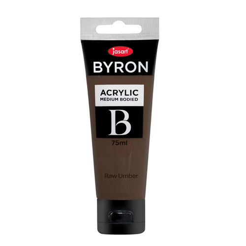 Jasart Byron Acrylic Paint 75mL - Raw Umber - $16.63