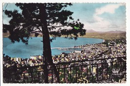 FRANCE CANNES VUE GENERALE DE LA CALIFORNIE ~ PANORAMIC CITY VIEW 1950s ... - £3.15 GBP