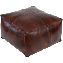 Comfy Square Ottoman , pouf , Footstool , Floor Cushion , pouffe , custo... - $180.00
