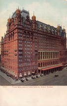 New York City Ny~The Waldorf Astoria HOTEL-1910s Postcard - £4.10 GBP