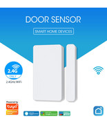 Wifi Door Window Sensor Smart Home Security Alarm Detector Tuya Alexa Google - $12.86