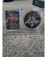 Vintage Scott Mellanby Florida Panthers HOCKEY PUCK Signed AUTOGRAPHED &amp;... - $1,483.72 MXN