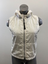 725 Originals Women&#39;s Full Zip Vest Size Medium White Sleeveless Polyester  - £9.48 GBP