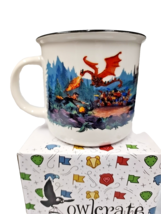 Harry Potter &amp; The Goblet Of Fire ~Mug ~By Cara Kozik W/ Box~ OwlCrate E... - $17.82