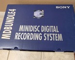 BOX ONLY Sony MD Bundle 4 PACKAGING OEM EMPTY BOX READ no unit included - £77.89 GBP